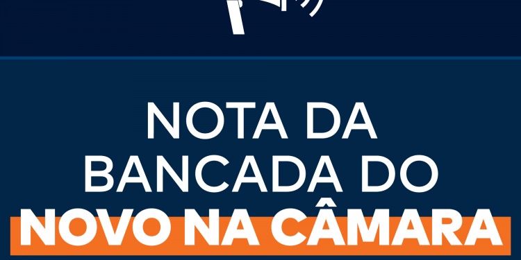 Nota da Bancada do Partido NOVO na Câmara dos Deputados Privado: Nota da Bancada do Partido NOVO na Câmara dos Deputados