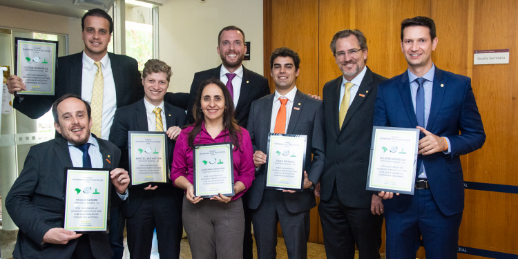 NOVO na Câmara faz história e conquista primeiras posições no Prêmio Ranking dos Políticos NOVO na Câmara faz história e conquista primeiras posições no Prêmio Ranking dos Políticos