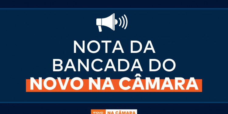 Nota da bancada sobre a reeleição dos presidentes da Câmara e do Senado Nota da bancada sobre a reeleição dos presidentes da Câmara e do Senado
