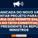 Bancada do NOVO vai apresentar projeto para sustar portaria que permite salários acima do teto constitucional para o presidente da República e ministros
