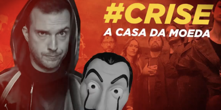 Deputado usa “La Casa de Papel” para defender privatização da Casa da Moeda Deputado usa “La Casa de Papel” para defender privatização da Casa da Moeda