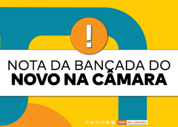 Nota da bancada do NOVO na Câmara